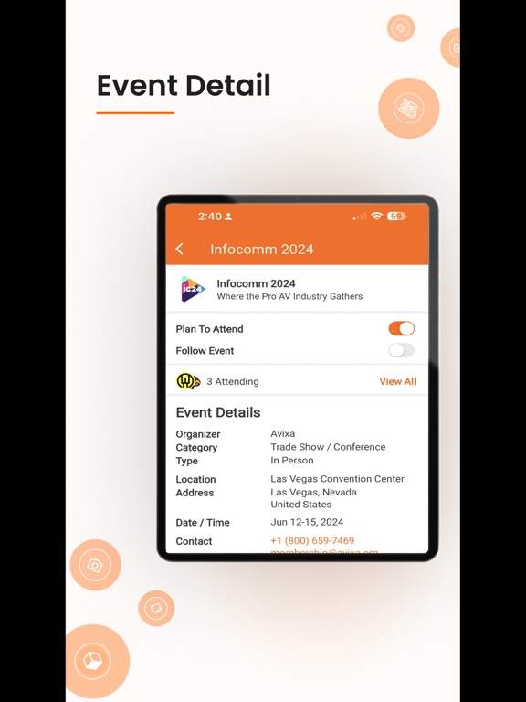VenueTech Connect iPad screenshot 3 - Sports app