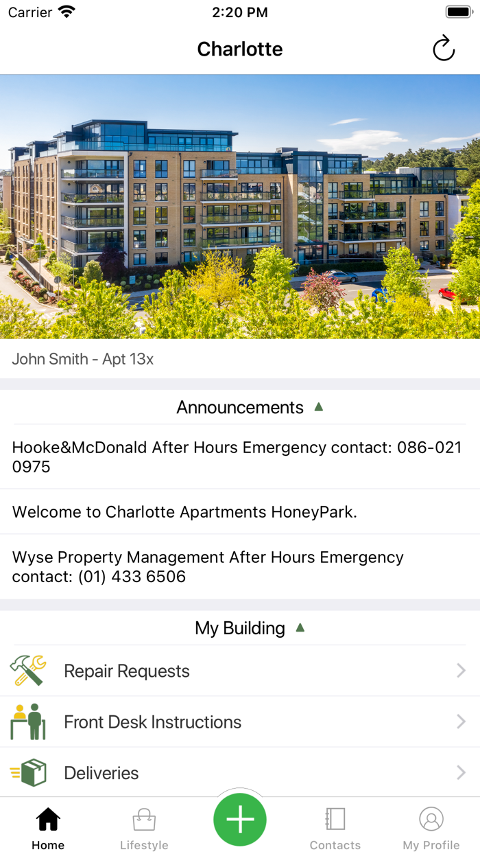 Charlotte Resident App