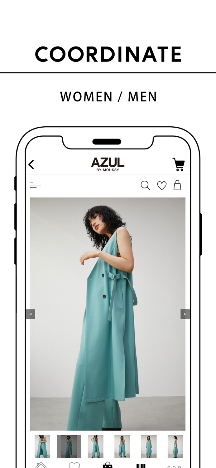 AZUL BY MOUSSY公式アプリ