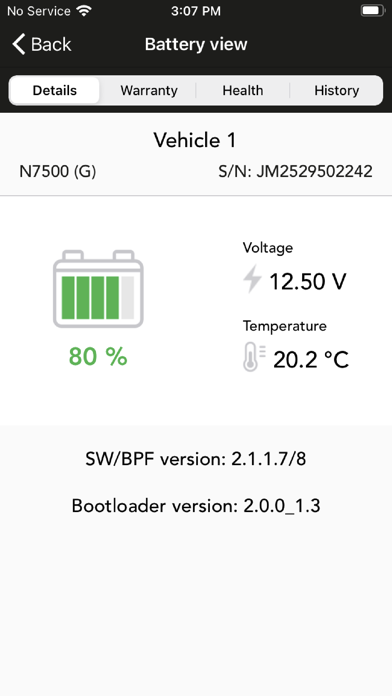 EnerSys ACE IQ Screenshot