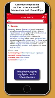 dizionario tecnico russo iphone screenshot 3