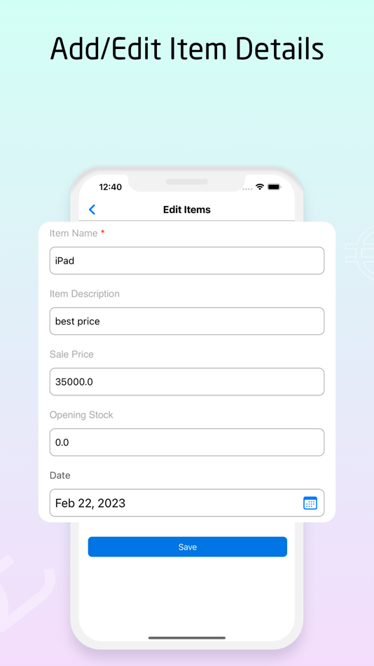 #5. Quick Invoice Generator (iOS) 由: White Label Fox Private Limited