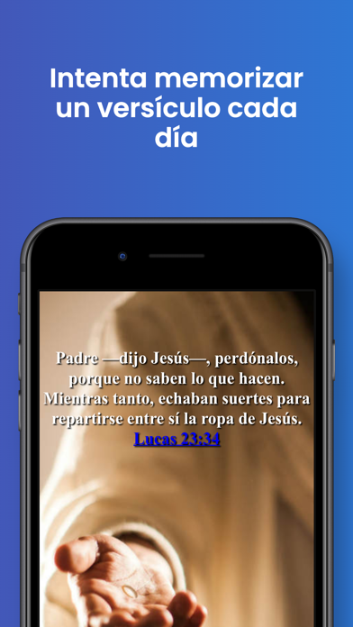 Versículo diario de la Biblia Screenshot