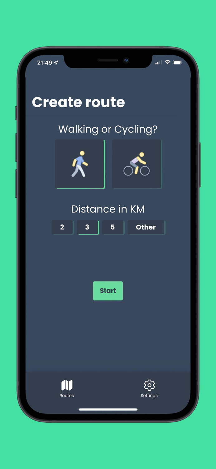 Waypointer Explore new routes