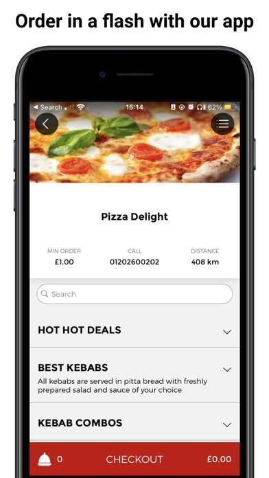 Screenshot #1 pour Pizza Delight, Poole