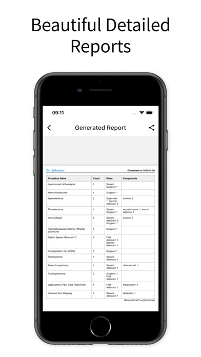 Surgeonal(Surgical Logbook) Screenshot