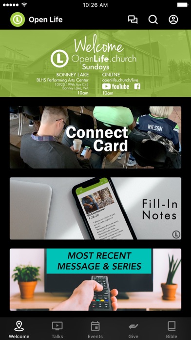 Open Life Church Screenshot