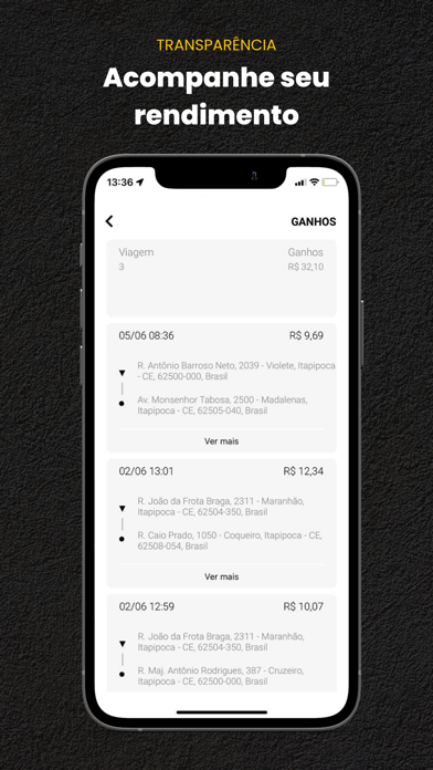 Moober - Motorista Screenshot