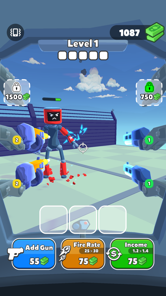 #5. Mecha Merge Assault (iOS) By: Ferhat Bicici