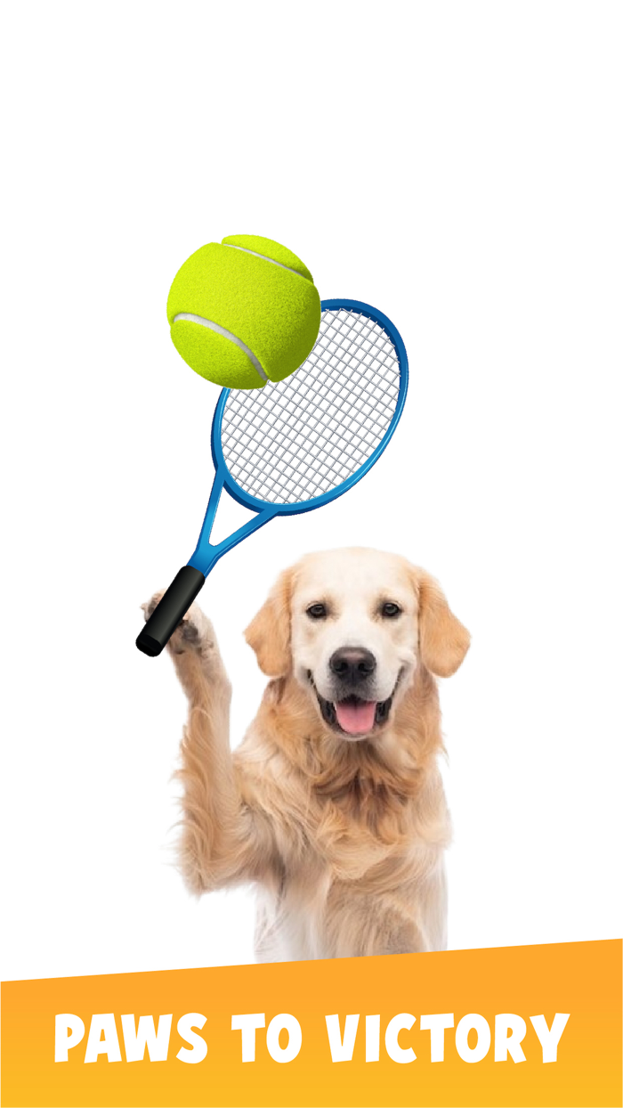 Dog Tennis Champs Ping Pong