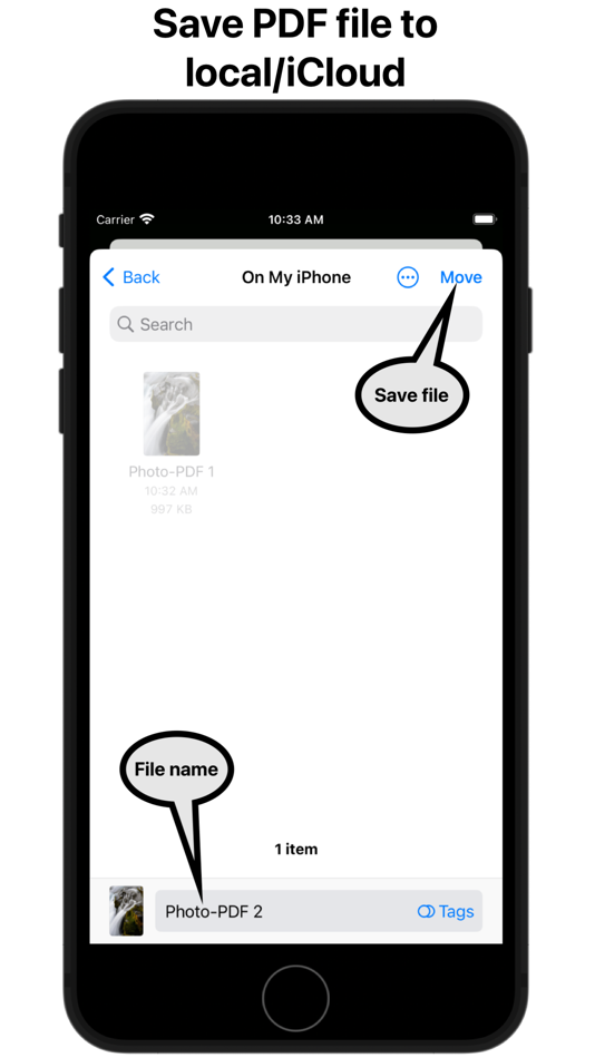 #3. Photo-PDF (iOS) Bởi: Ruizheng Liu