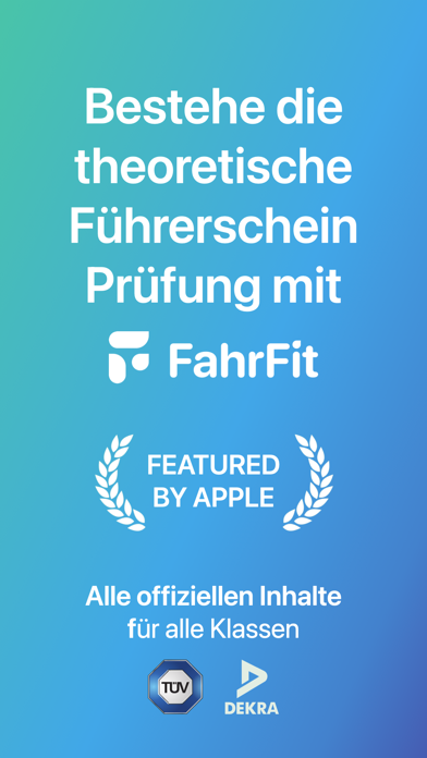 FahrFit - Führerschein Theorie Screenshot