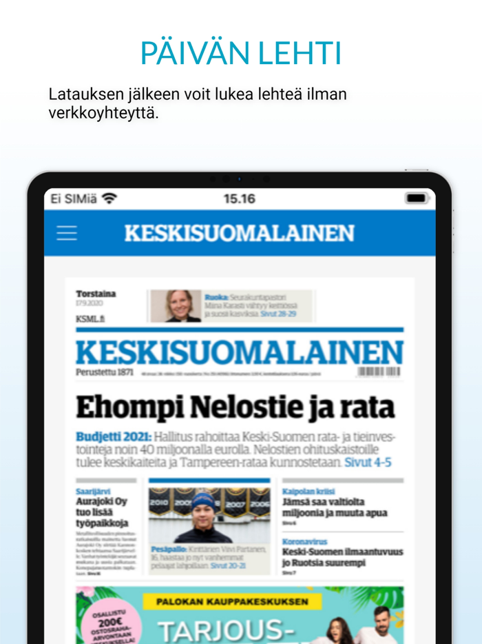 Keskisuomalainen päivän lehti