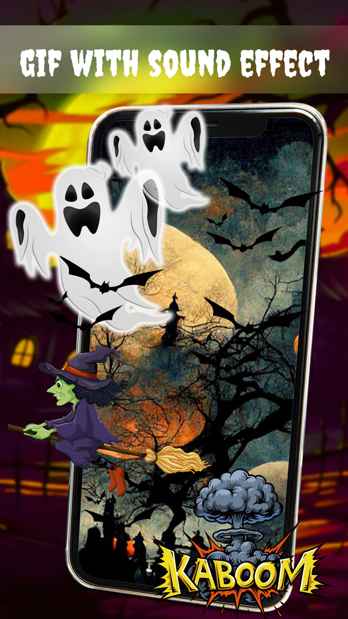 Halloween GIF Photo Stickers