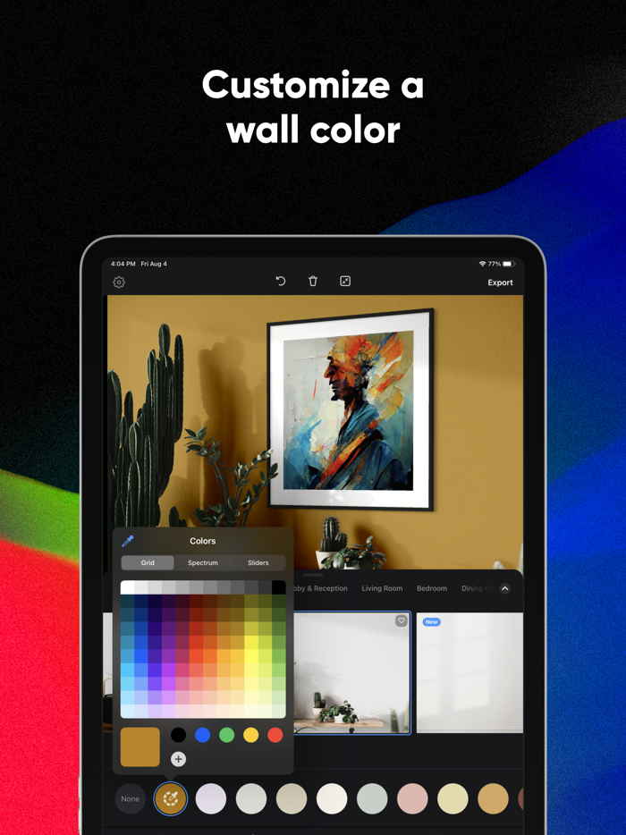 Smartist Artwork Preview App