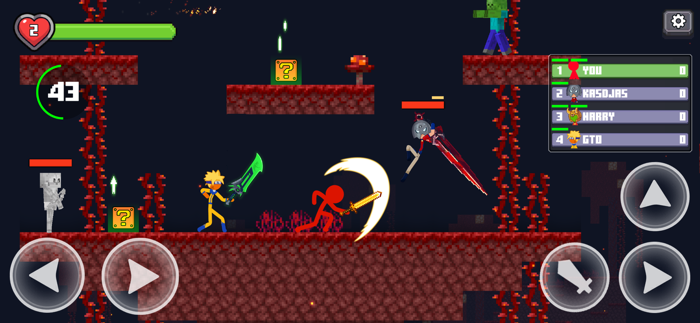 Stickman Combat Arena Battle