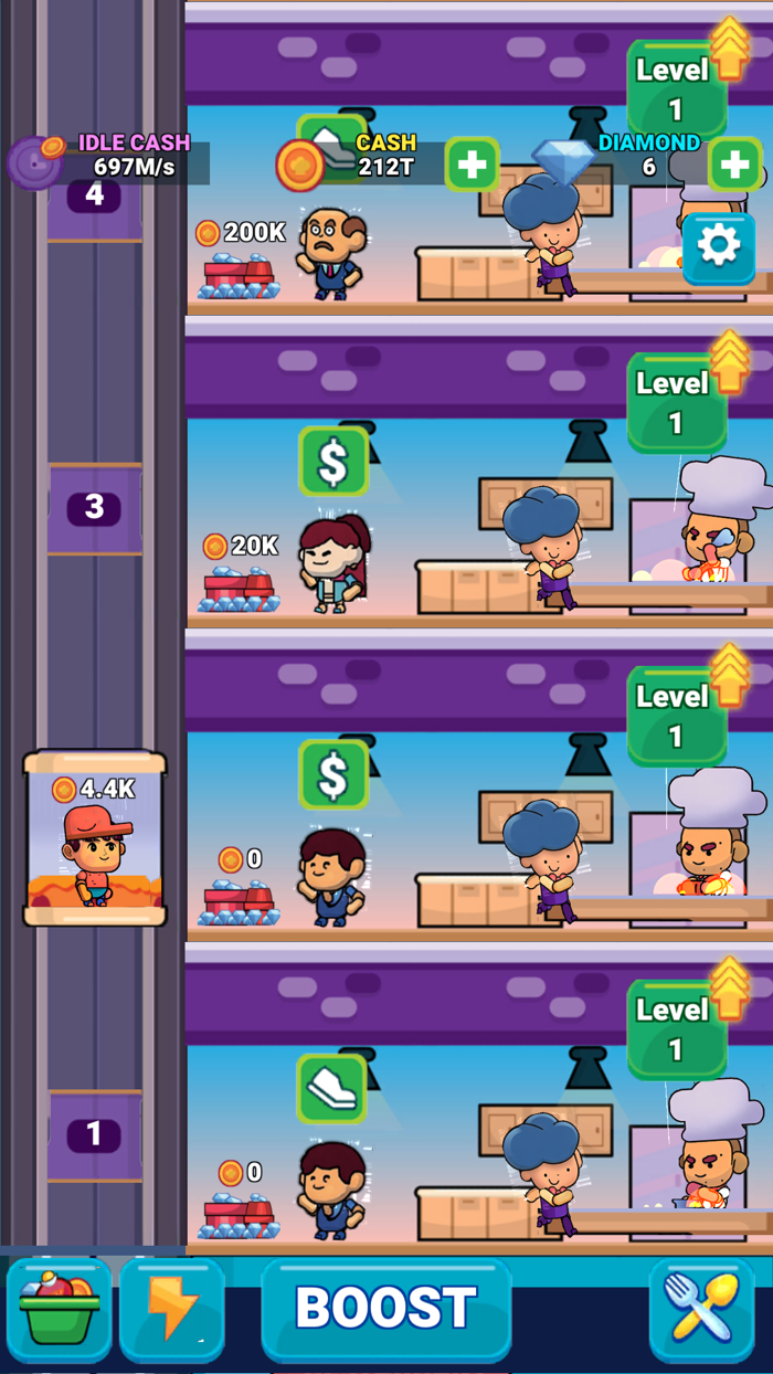 Idle Eatery Idle Tycoon Game