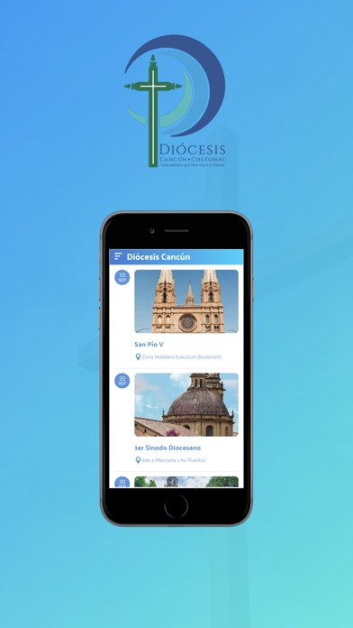 Diócesis de Cancun-Chetumal Screenshot