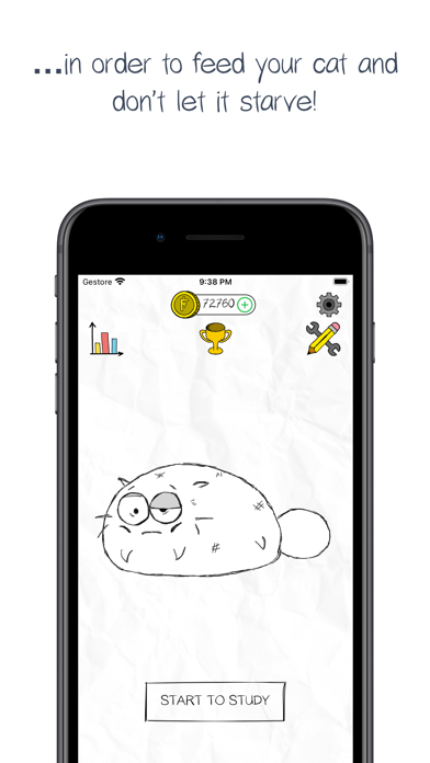 Screenshot #3 pour Fatty Cat! - Study Companion