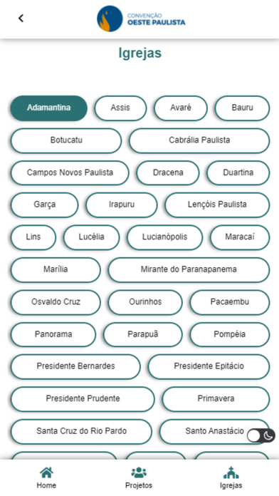 Promessista Oeste Paulista Screenshot