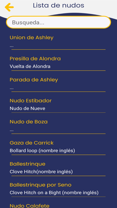Screenshot 3 of Marine Knots Lite App