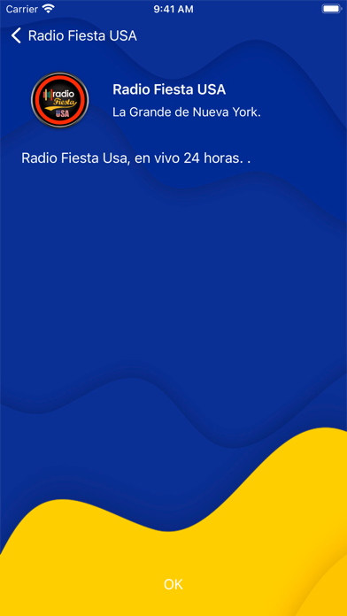 Radio Fiesta USA Screenshot