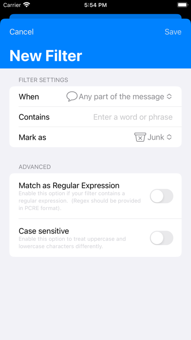 SMS SafeGuard Screenshot