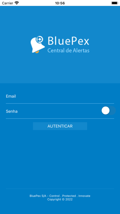 Bluepex Alerts Center Screenshot
