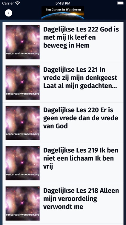 Een Cursus in Wonderen Org