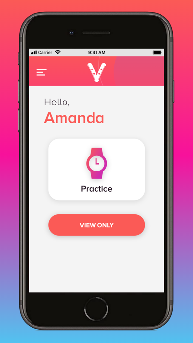 Vivid Practice App Screenshot