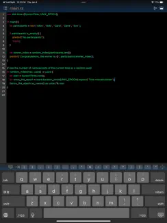Rust IDE - Minimal Code iPad image 2