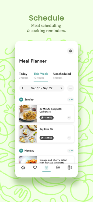 ‎Yummly Recipes & Meal Planning Capture d'écran