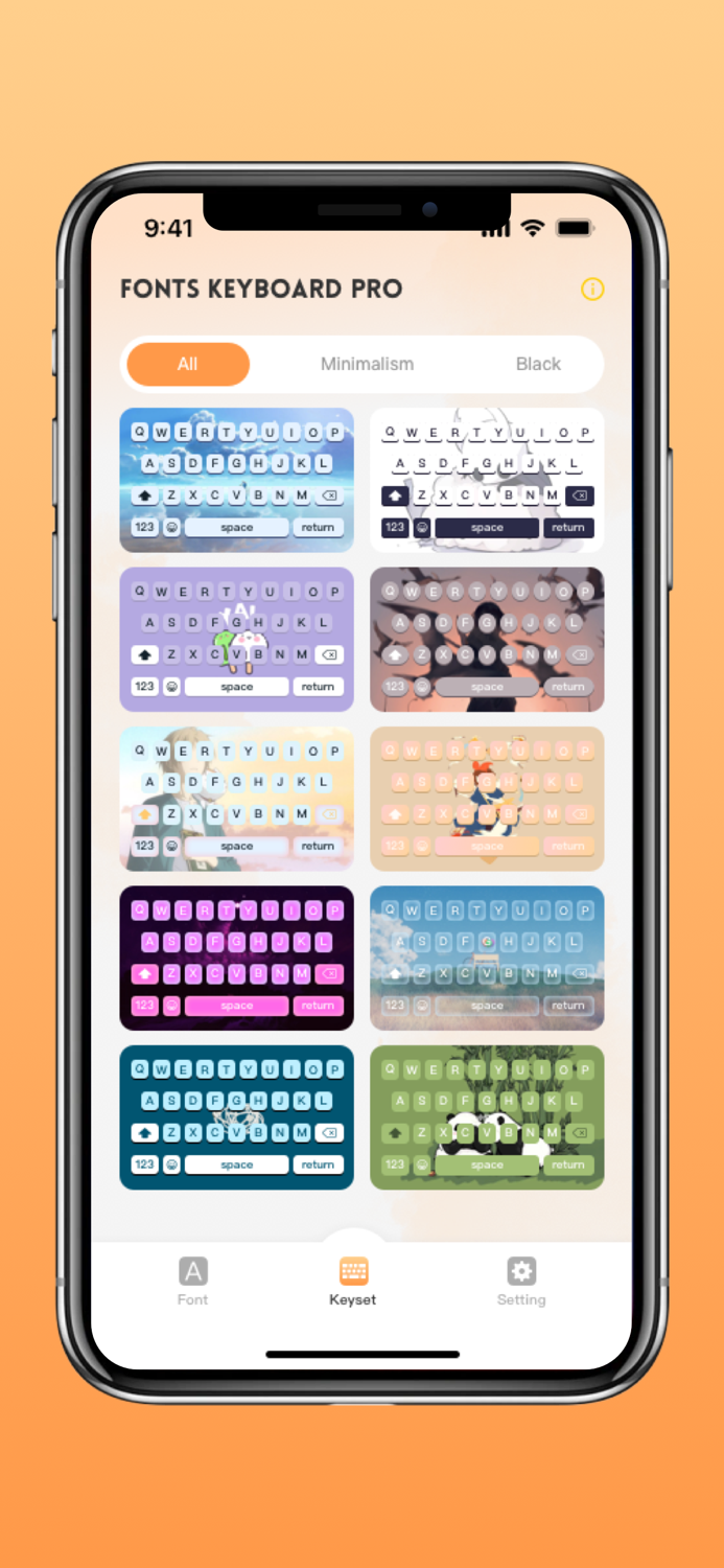Fonts Keyboard Pro