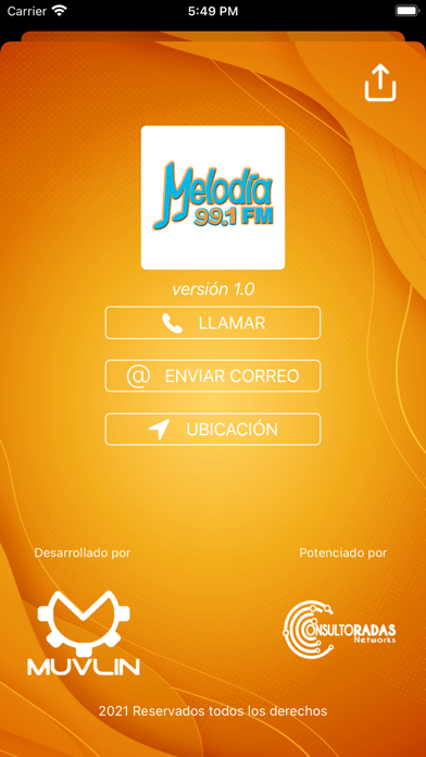 Radio Melodía Screenshot