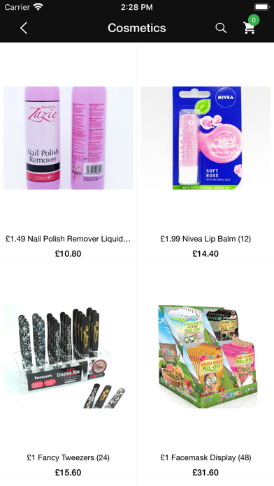A J Williams Wholesale Screenshot