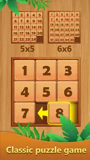 wooden number jigsaw iphone screenshot 2