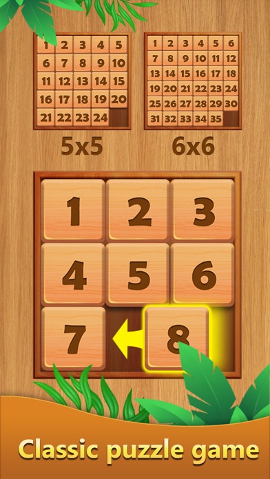 Wooden Number Jigsawのおすすめ画像2