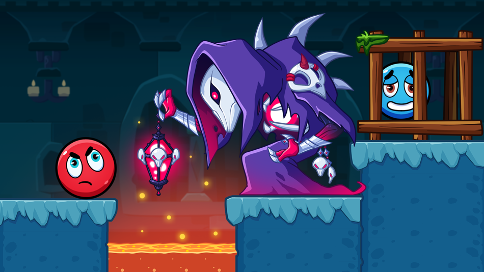 #1. Ball Ghost in the Red Temple (iOS) Bởi: Kim Pham