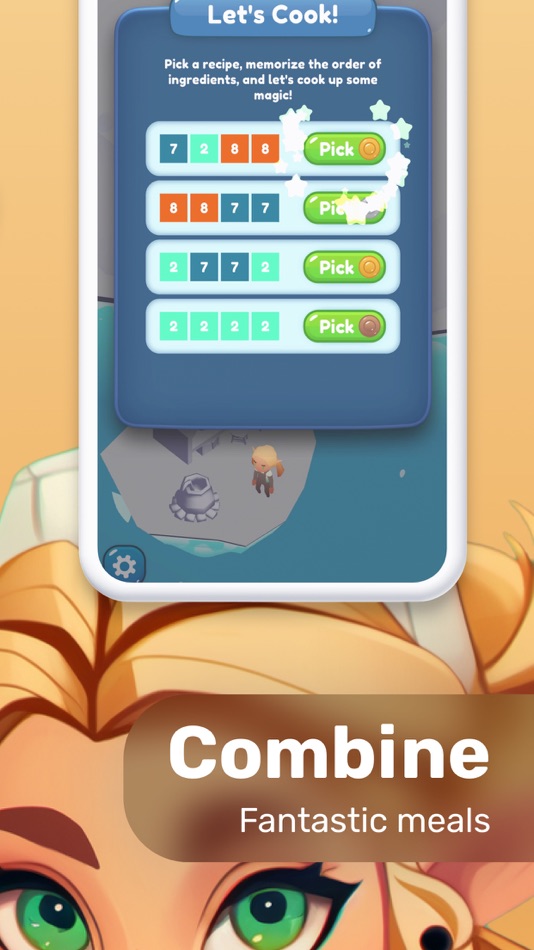 #3. Mia's Memory Match (iOS) Podle: Maksym Huk