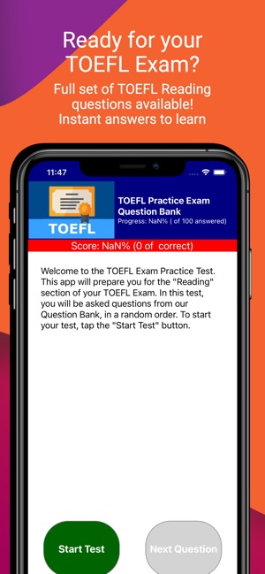 TOEFL Exam Prep dans l'App Store
