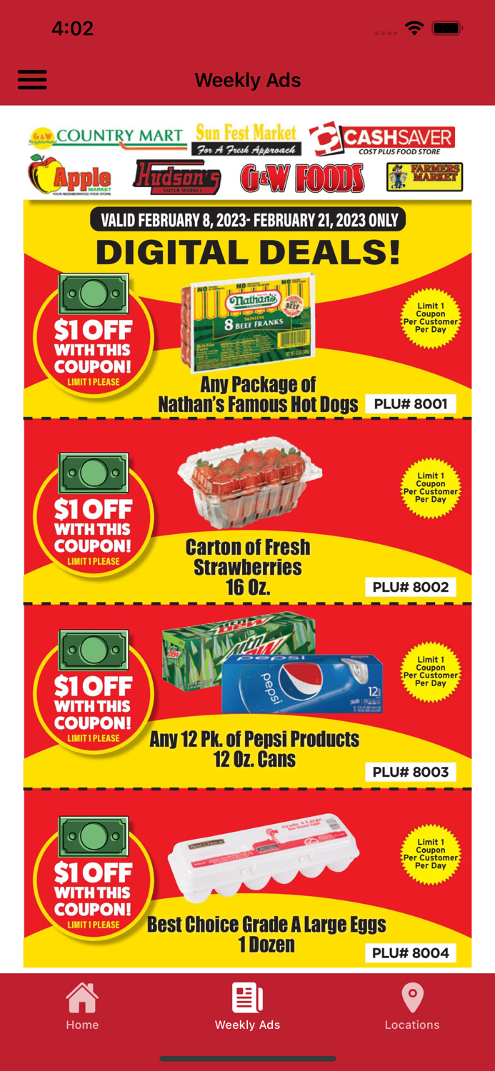 Hudsons Super Market