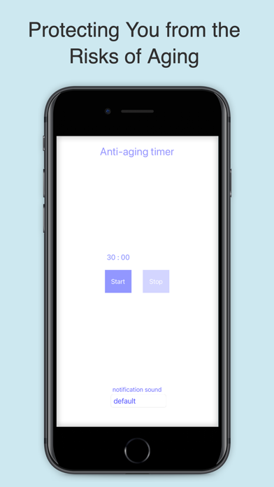Anti-Aging Timer Screenshot