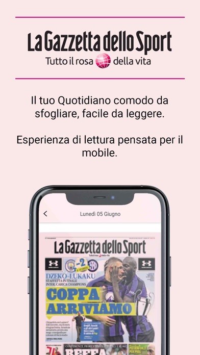 Gazzetta Reader Screenshot