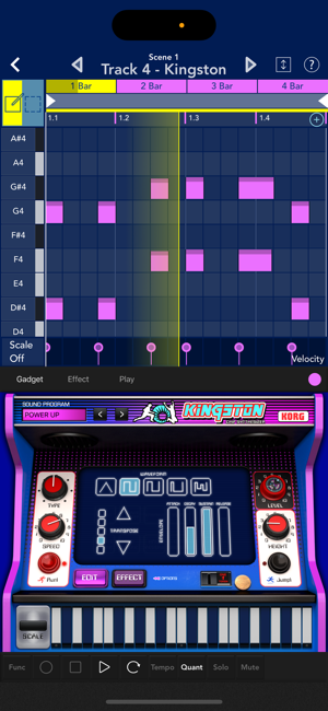 KORG Gadget 3 スクリーンショット