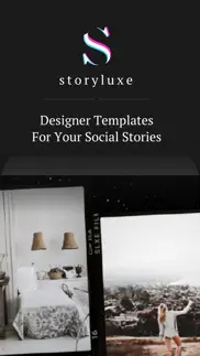 storyluxe: templates & filters iphone screenshot 1
