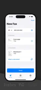 FAX from iPhone - Send Doc screenshot #2 for iPhone