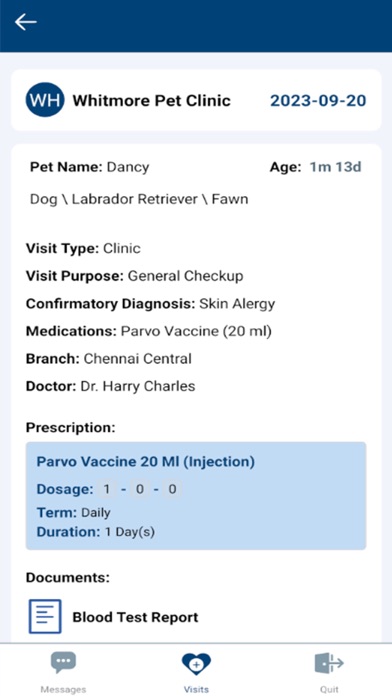 VetNvet Client Connect Screenshot