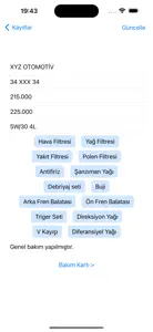 Bakım Kartı Oluşturucu screenshot #6 for iPhone