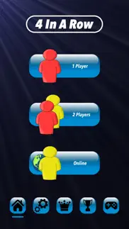 4 in a row board game iphone screenshot 2