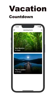vacation countdown calendar iphone screenshot 1